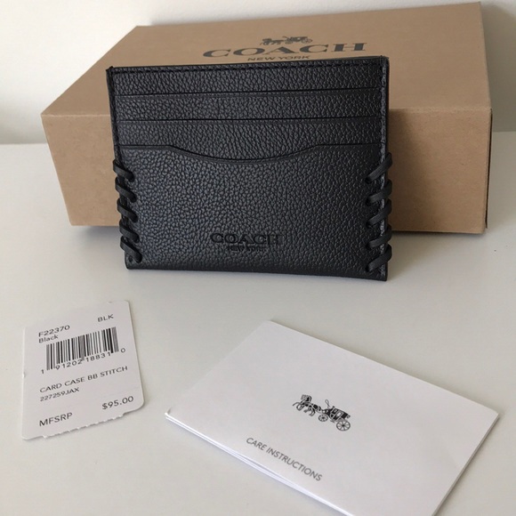 Coach Other - 🛑SOLD 🛑BNWT men’s Coach Slim Card Case